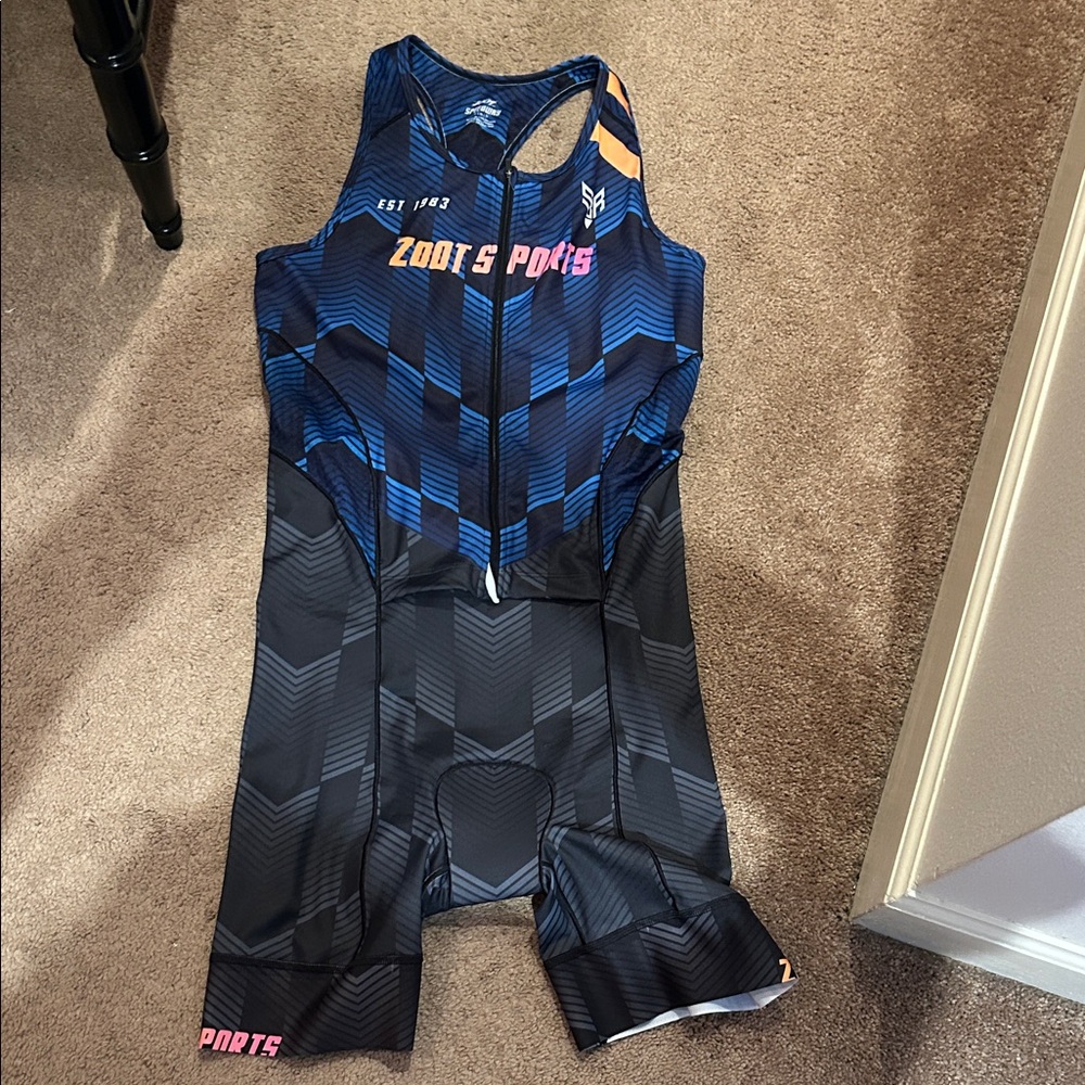 Men’s racing bike - Blue and Black